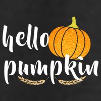 Hello Pumpkin Microfiber Hand Towel