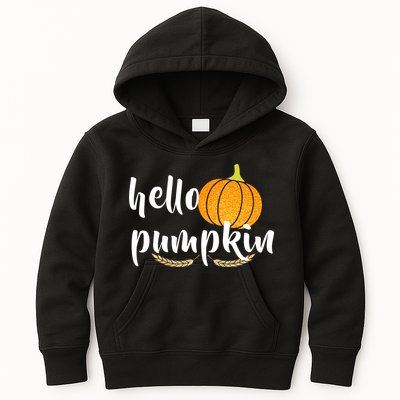 Hello Pumpkin Kids Hoodie