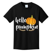 Hello Pumpkin Kids T-Shirt