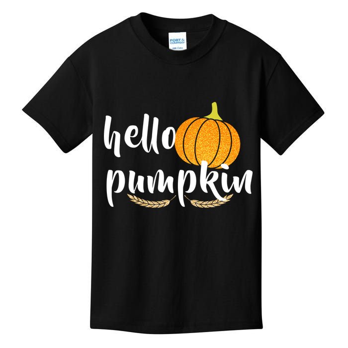 Hello Pumpkin Kids T-Shirt