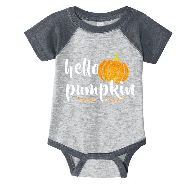 Hello Pumpkin Infant Baby Jersey Bodysuit