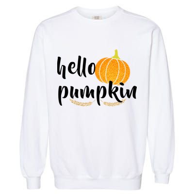 Hello Pumpkin Garment-Dyed Sweatshirt