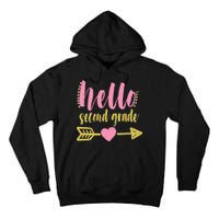 Hello Second Grade Cute Elementary School Tall Hoodie