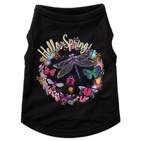 Hello Spring Floral Bugs Doggie Tank