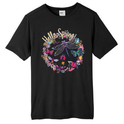 Hello Spring Floral Bugs Tall Fusion ChromaSoft Performance T-Shirt