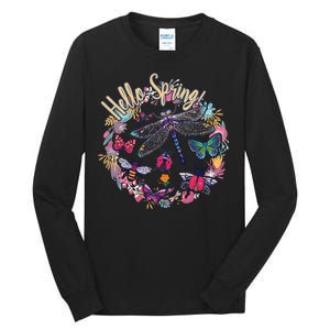 Hello Spring Floral Bugs Tall Long Sleeve T-Shirt