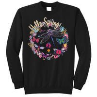 Hello Spring Floral Bugs Tall Sweatshirt