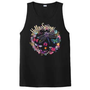 Hello Spring Floral Bugs PosiCharge Competitor Tank