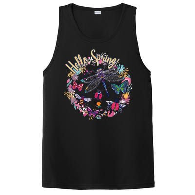 Hello Spring Floral Bugs PosiCharge Competitor Tank