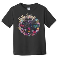 Hello Spring Floral Bugs Toddler T-Shirt