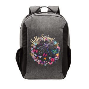 Hello Spring Floral Bugs Vector Backpack