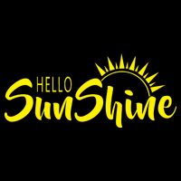 Hello Sunshine Cropped Pullover Crew