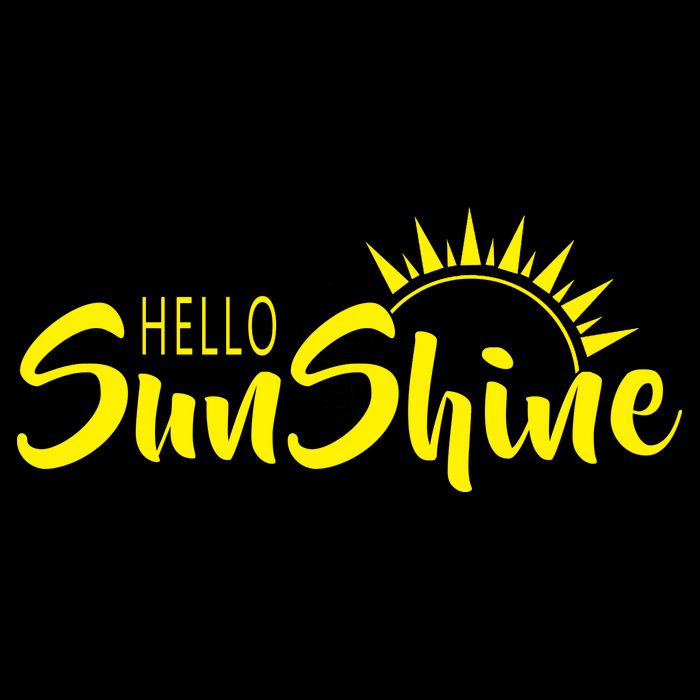 Hello Sunshine Cropped Pullover Crew