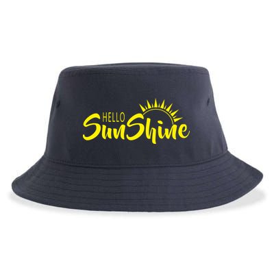 Hello Sunshine Sustainable Bucket Hat