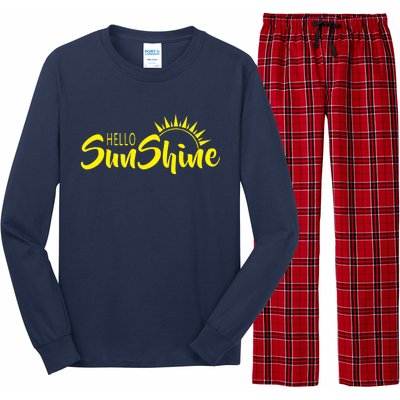 Hello Sunshine Long Sleeve Pajama Set