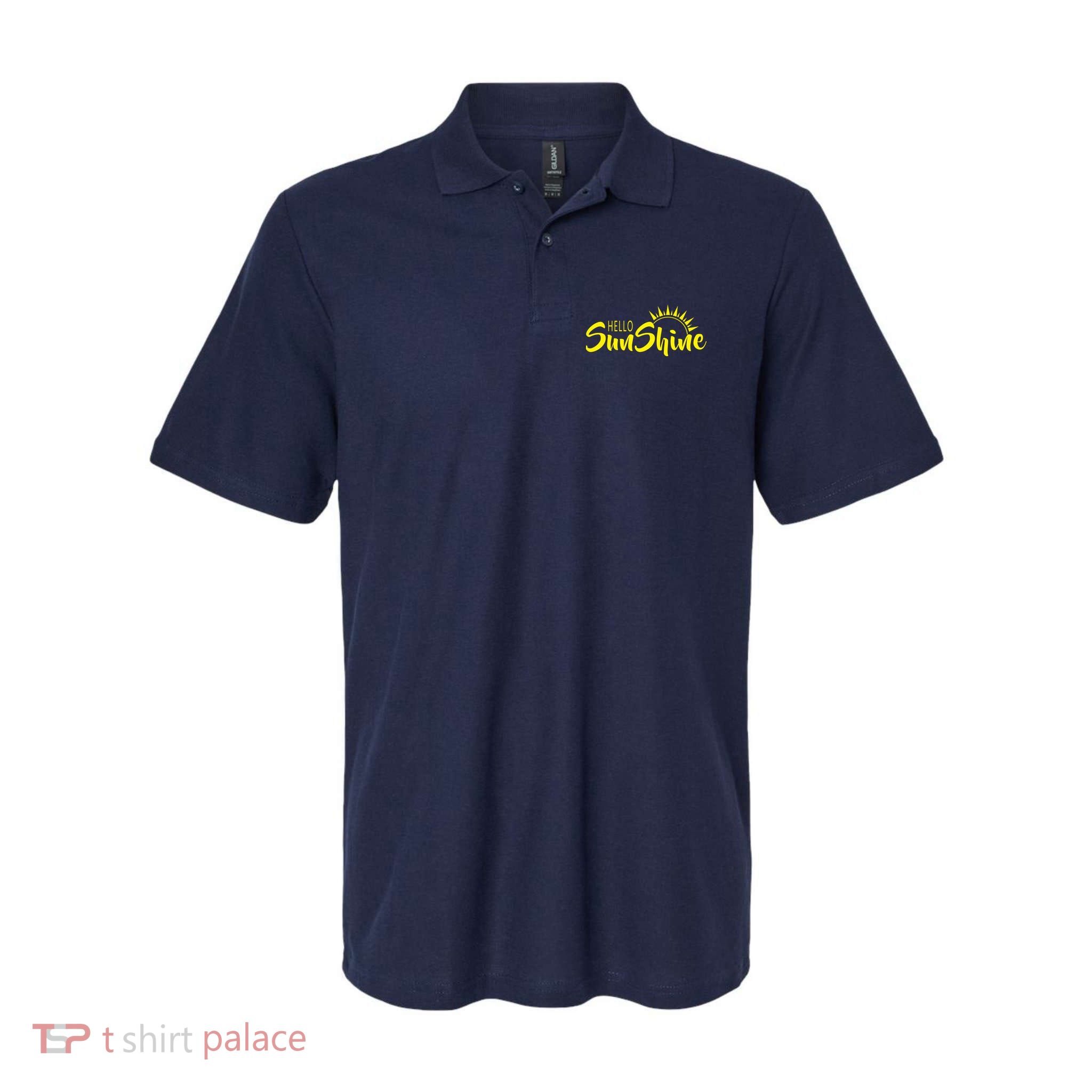 Hello Sunshine Softstyle Adult Sport Polo