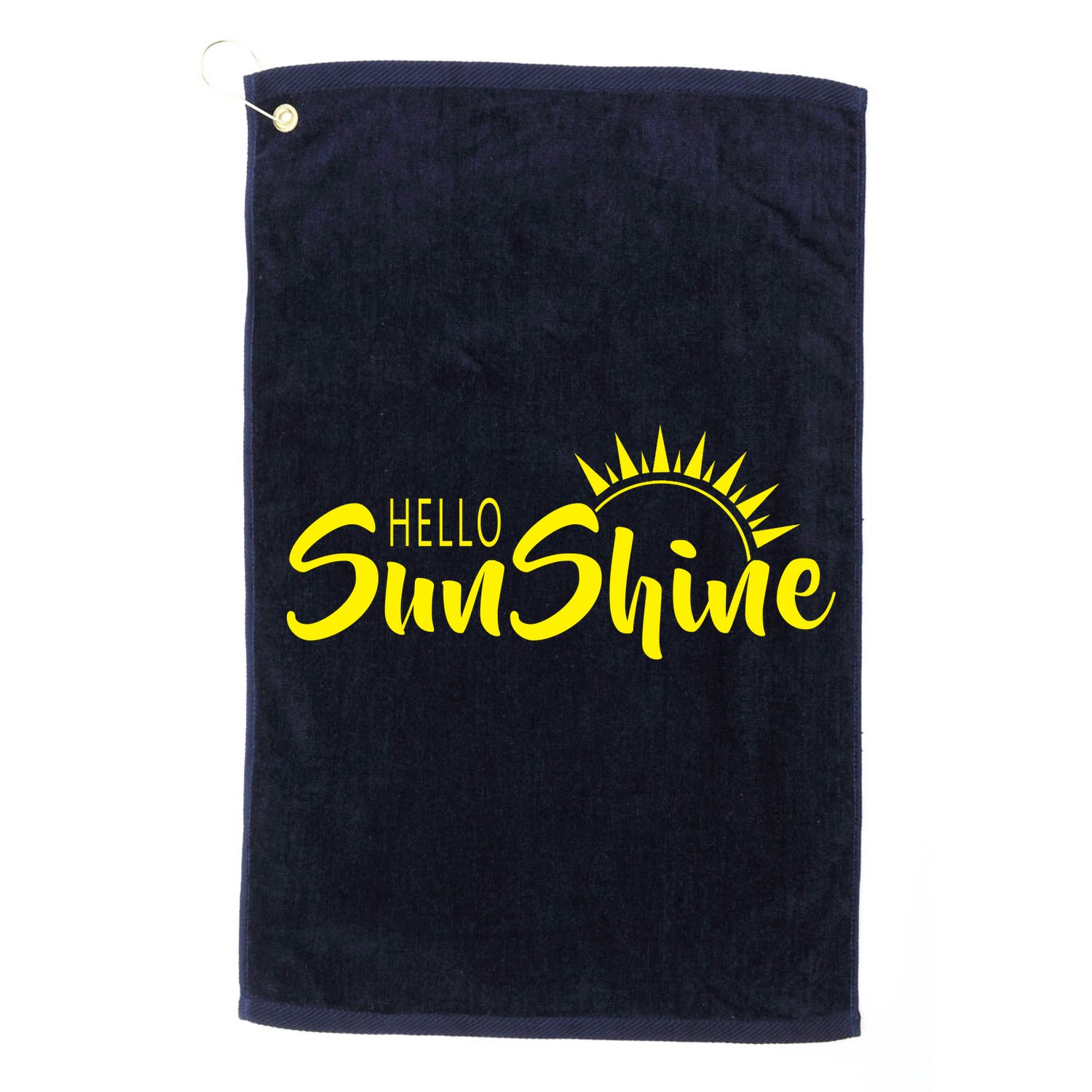 Hello Sunshine Golf Towel