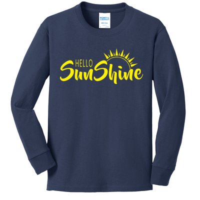 Hello Sunshine Kids Long Sleeve Shirt