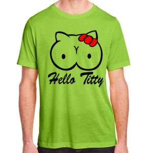 Hello Titty Adult ChromaSoft Performance T-Shirt