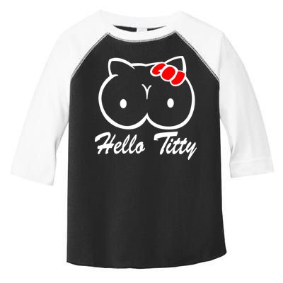 Hello Titty Toddler Fine Jersey T-Shirt