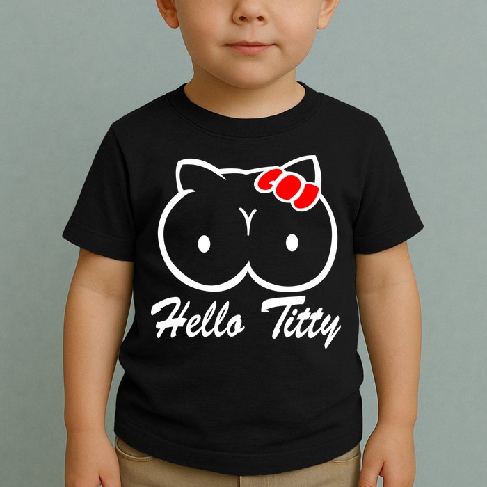 Hello Titty Toddler T-Shirt