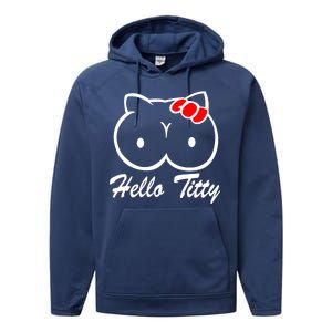 Hello Titty Performance Fleece Hoodie