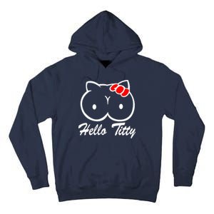 Hello Titty Tall Hoodie