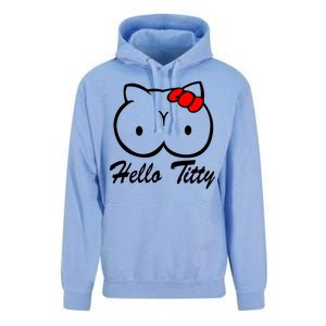 Hello Titty Unisex Surf Hoodie