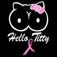 Hello Titty Breast Cancer Sustainable Bucket Hat