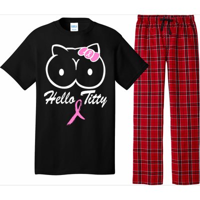 Hello Titty Breast Cancer Pajama Set