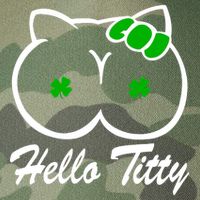 Hello Titty Irish Clover Legacy Tie Dye Trucker Hat