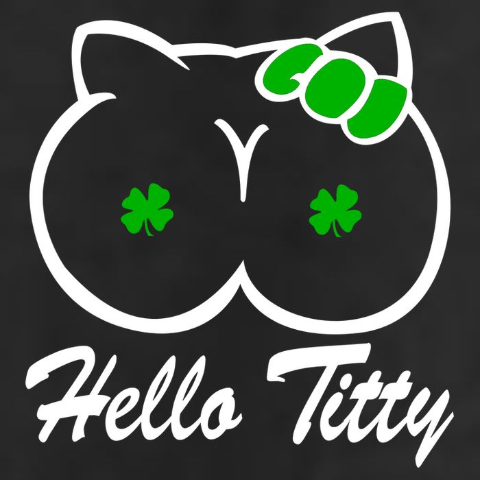 Hello Titty Irish Clover Cool Comfort Performance Bucket Hat