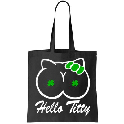 Hello Titty Irish Clover Bag