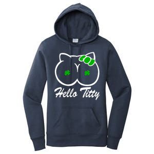 Hello Titty Irish Clover Women's Pullover Hoodie