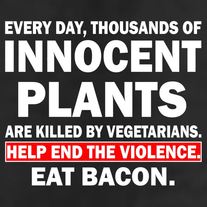 Help End The Violence Eat Bacon  Adult Drive Performance Visor