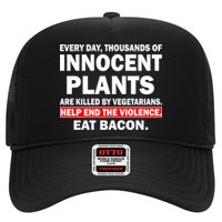 Help End The Violence Eat Bacon  Trucker Hat