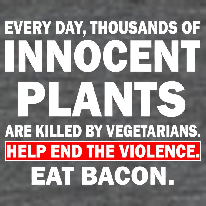 Help End The Violence Eat Bacon  7 Panel Mesh Trucker Snapback Hat