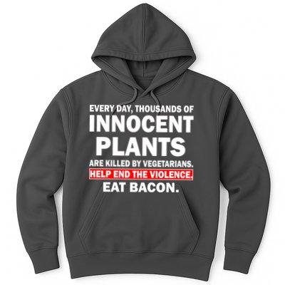 Help End The Violence Eat Bacon  Hoodie