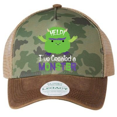 Help I've Created A Monster Legacy Tie Dye Trucker Hat