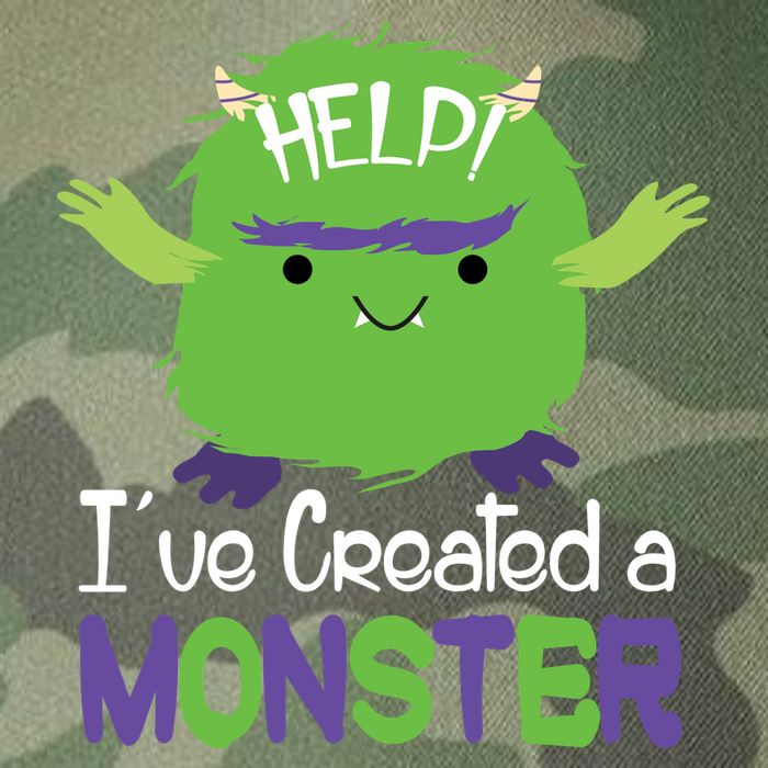 Help I've Created A Monster Legacy Tie Dye Trucker Hat