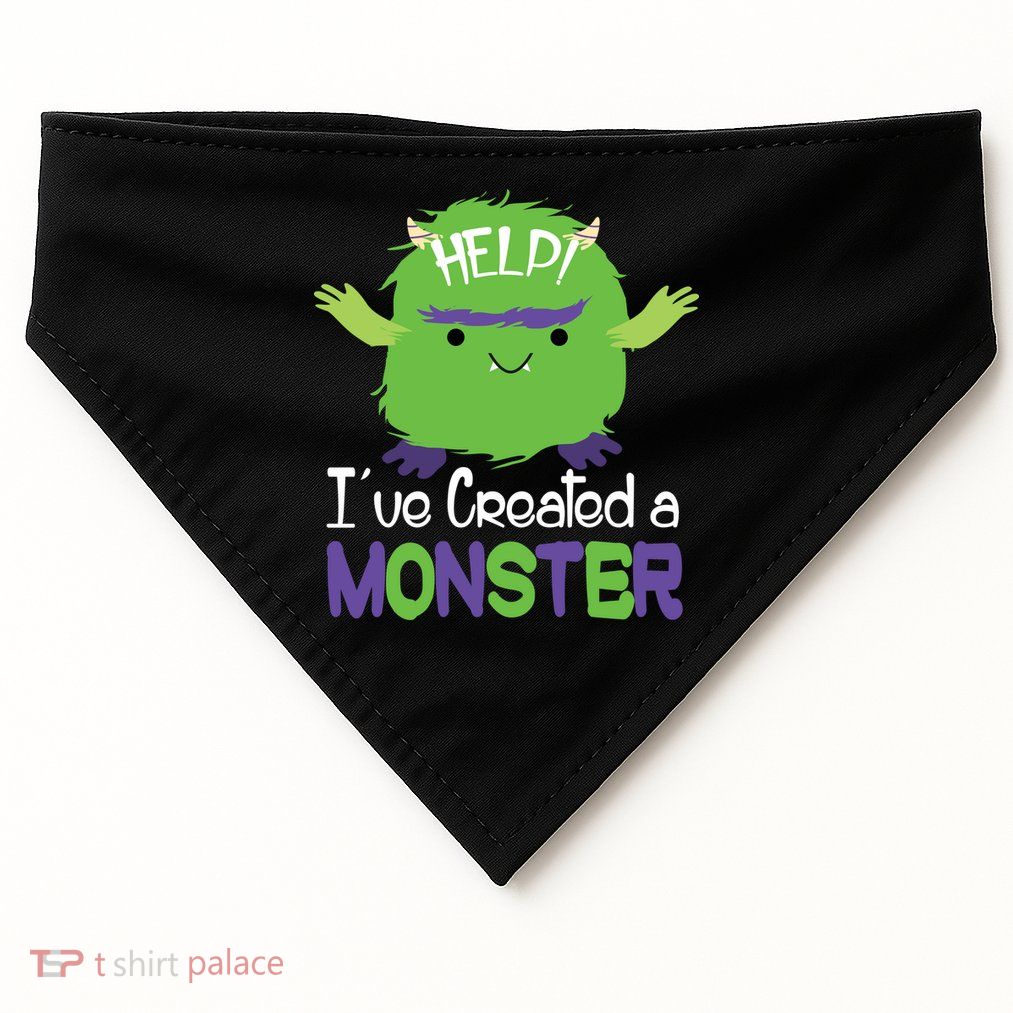 Help I've Created A Monster USA-Made Doggie Bandana