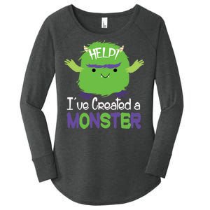 Help I've Created A Monster Women's Perfect Tri Tunic Long Sleeve Shirt