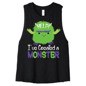 Help I've Created A Monster Women's Racerback Cropped Tank