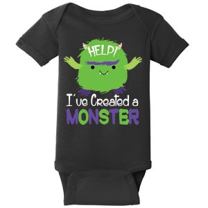 Help I've Created A Monster Baby Bodysuit