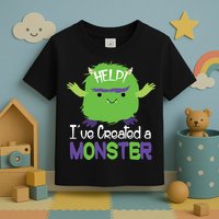 Help I've Created A Monster Toddler T-Shirt
