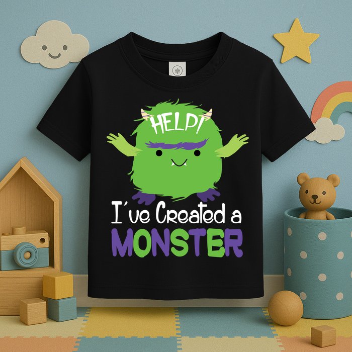 Help I've Created A Monster Toddler T-Shirt