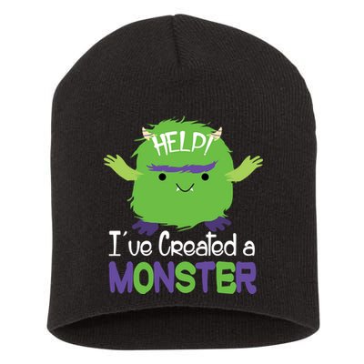 Help I've Created A Monster Short Acrylic Beanie