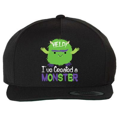 Help I've Created A Monster Wool Snapback Cap