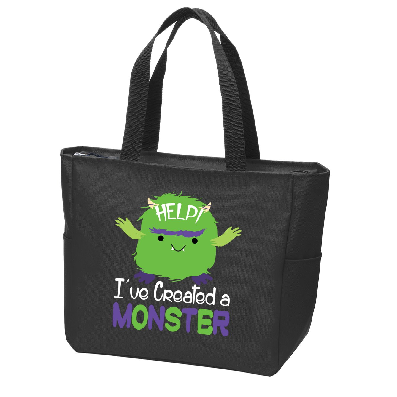 Help I've Created A Monster Zip Tote Bag