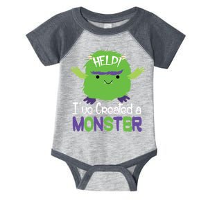 Help I've Created A Monster Infant Baby Jersey Bodysuit